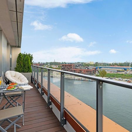 Brabank Riverside By Downtown Apartments Gdaňsk Exteriér fotografie