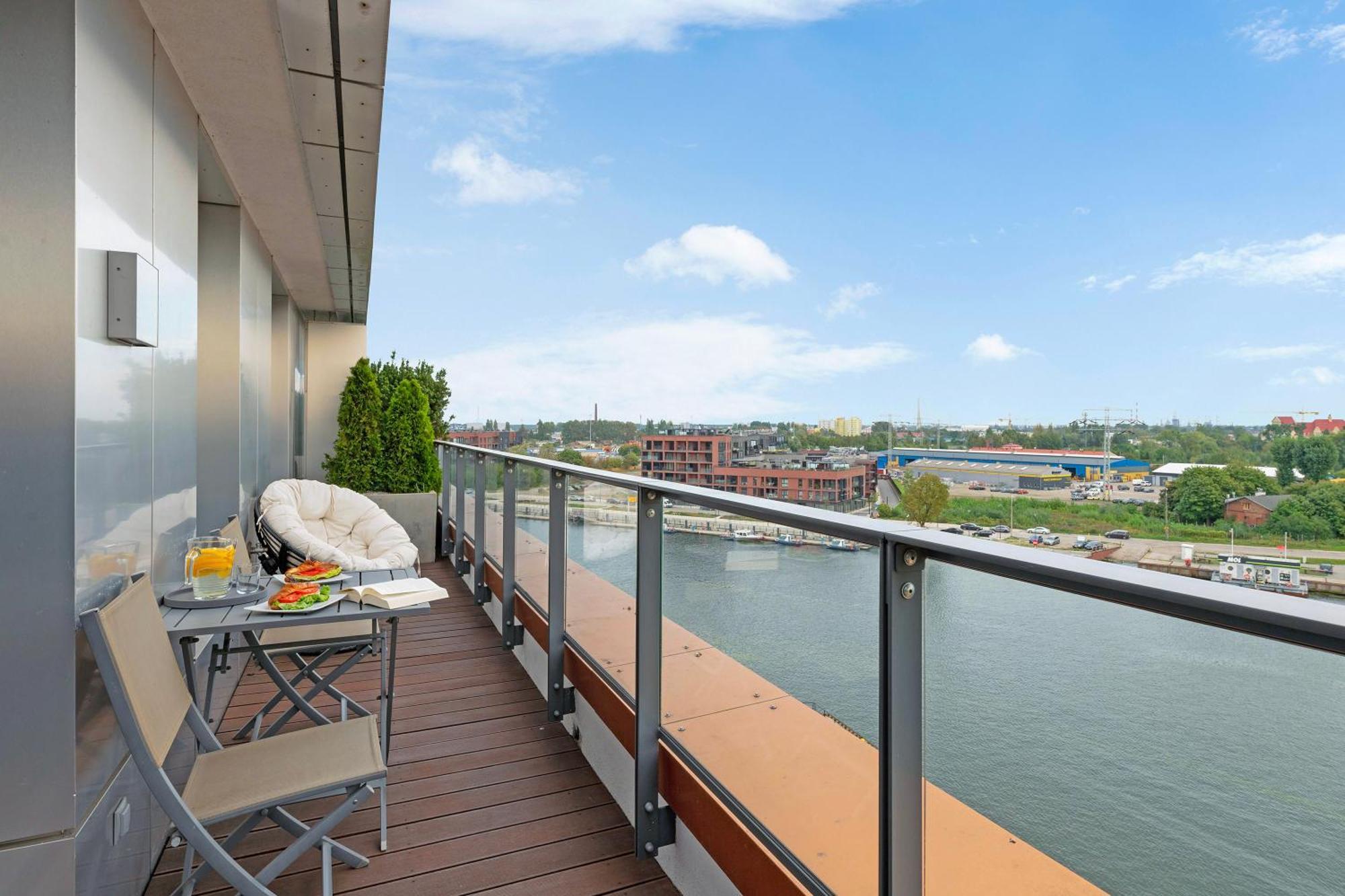 Brabank Riverside By Downtown Apartments Gdaňsk Exteriér fotografie